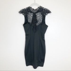 Lulu’s lace mini dress black S